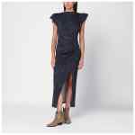 ISABEL MARANT Mid-length dress with midnight blue print