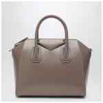 Givenchy Small Antigona bag in taupe leather