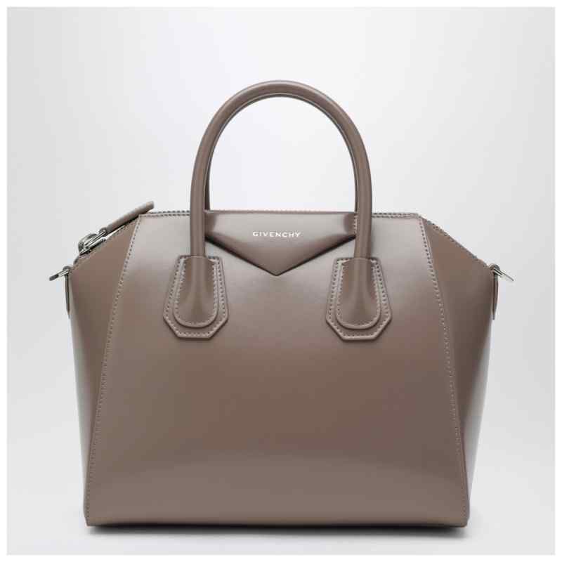 Givenchy Small Antigona bag in taupe leather, theFeinheit