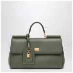 Dolce&Gabbana My Sicily handbag in military green leather