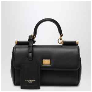 Dolce&Gabbana Small My Sicily handbag in black leather