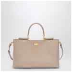Dolce&Gabbana Vittoria handbag in flesh-coloured leather