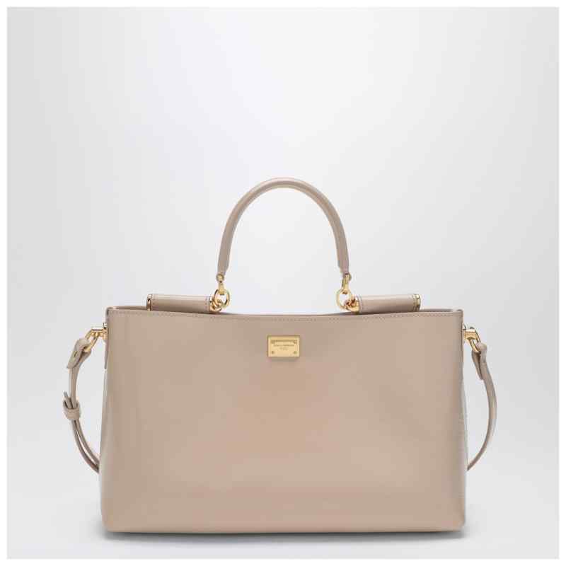 Dolce&Gabbana Vittoria handbag in flesh-coloured leather, theFeinheit