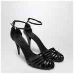 Givenchy Patent Leather Cage Heeled Sandals