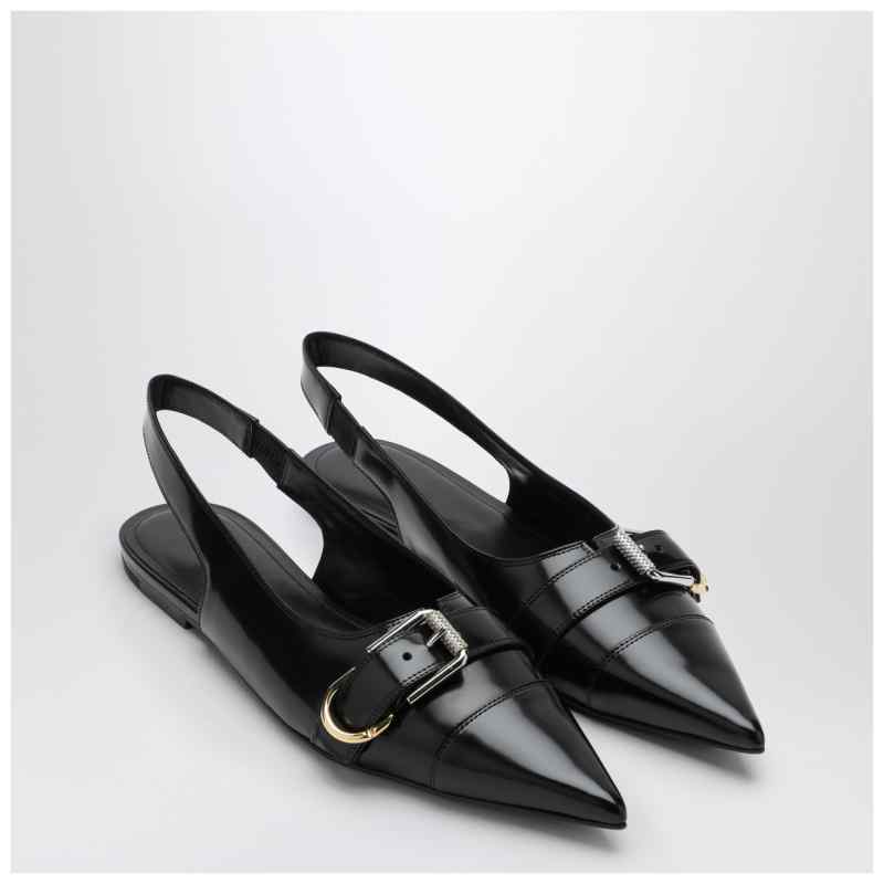 Givenchy Voyou black leather slingback, theFeinheit