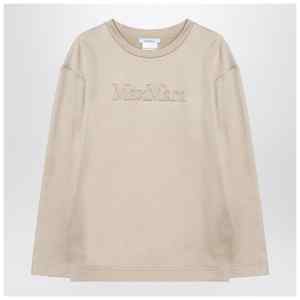 Max Mara Beige sweatshirt in silk blend