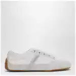 Givenchy White Silm sneakers in nylon and suede