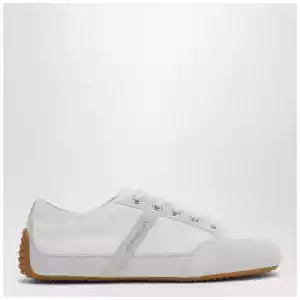 Givenchy White Silm sneakers in nylon and suede