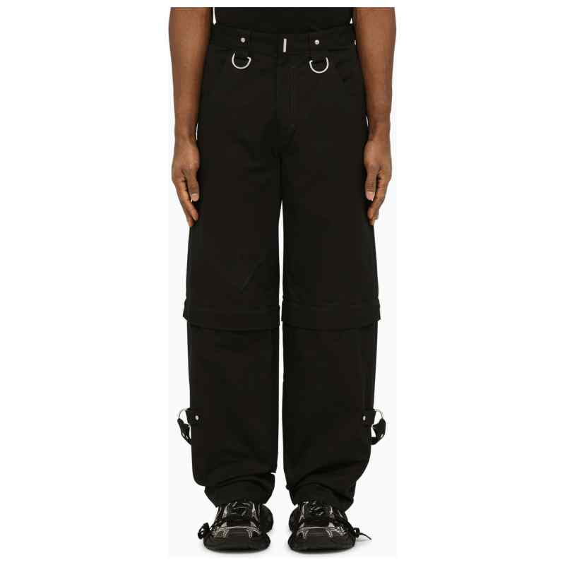 Givenchy Black trousers with removable bottoms, theFeinheit