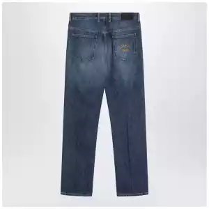Givenchy Straight jeans dark blue washed effect