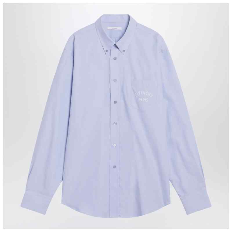 Givenchy Light blue button-down shirt in cotton, theFeinheit