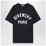 Givenchy Navy short-sleeved T-shirt with logo