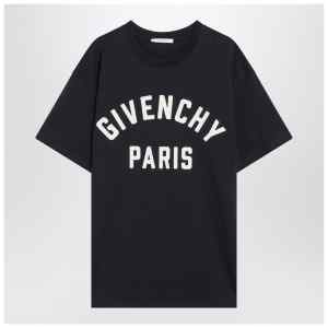 Givenchy Navy short-sleeved T-shirt with logo