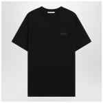 Givenchy Black cotton T-shirt with logo patch