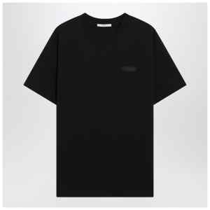 Givenchy Black cotton T-shirt with logo patch