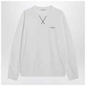 Givenchy White Couture Seam sweatshirt with embroidered logo