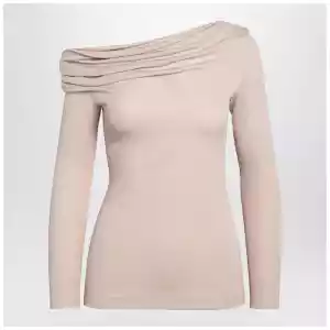 Givenchy Beige sweater with bare shoulder