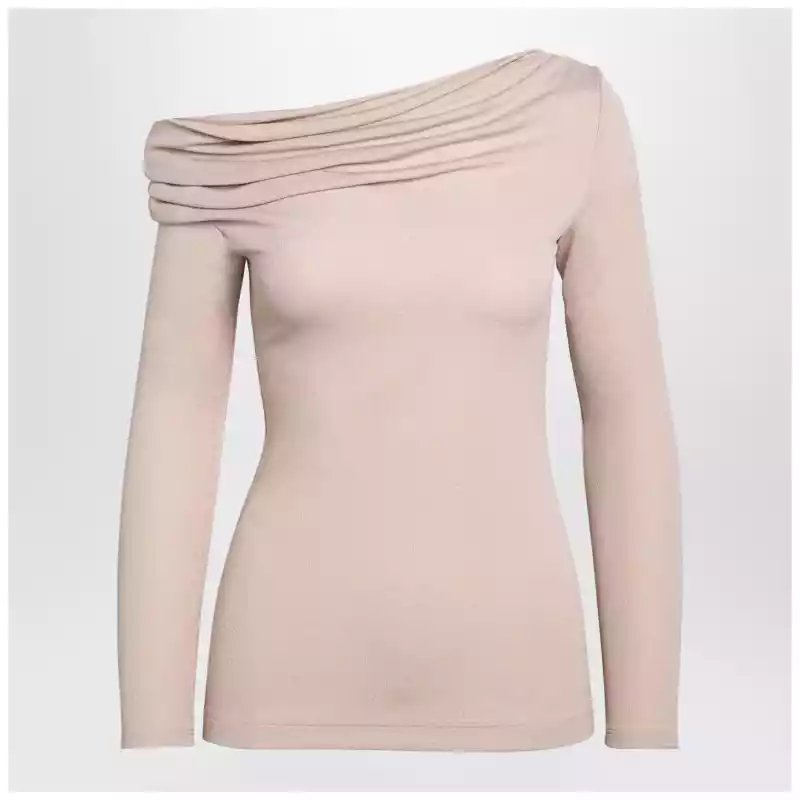 Givenchy Beige sweater with bare shoulder
