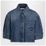 Givenchy Short Cocoon shirt in medium blue