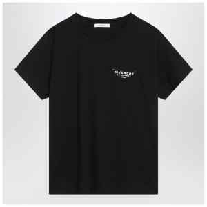 Givenchy Black cotton T-shirt with logo