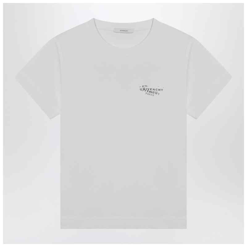Givenchy White T-shirt with logo print, theFeinheit