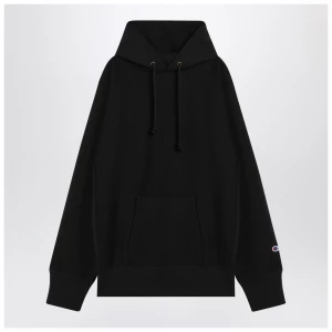 Champion Black cotton hoodie