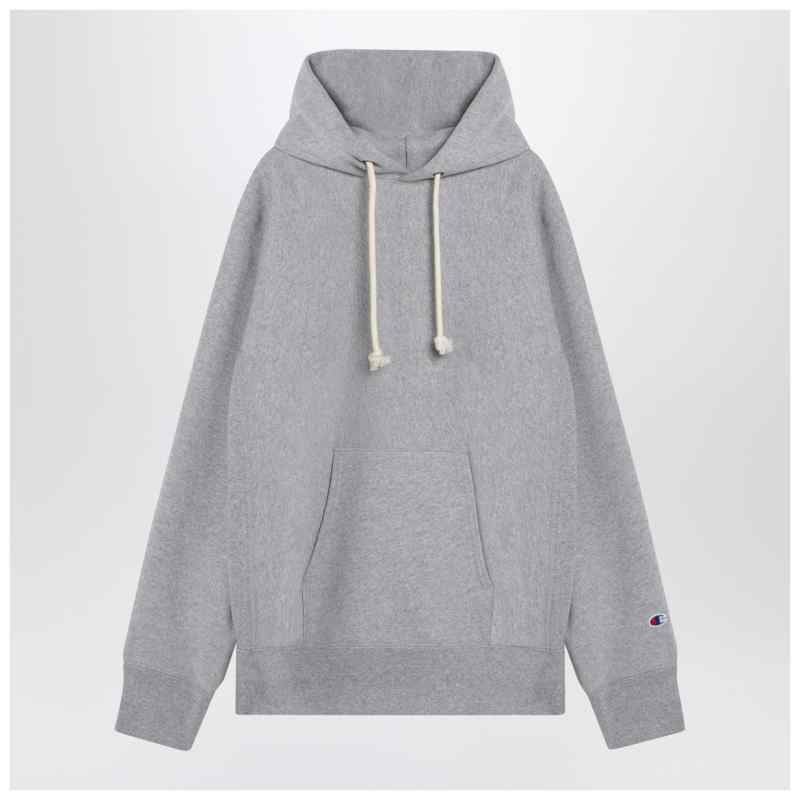Champion Light grey cotton hoodie, theFeinheit