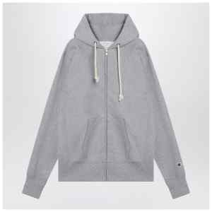 Champion Light grey cotton hoodie