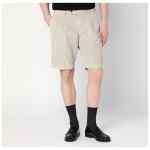 PT Torino Beige cotton bermuda shorts