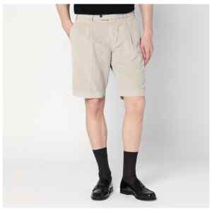 PT Torino Beige cotton bermuda shorts