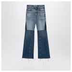 Chloé Three-coloured patchwork denim jeans