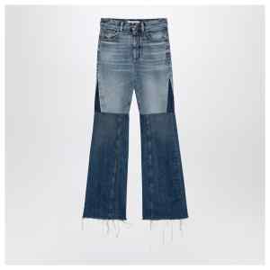 Chloé Three-coloured patchwork denim jeans