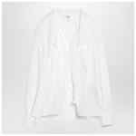 Chloé White shirt with embroidered bow tie