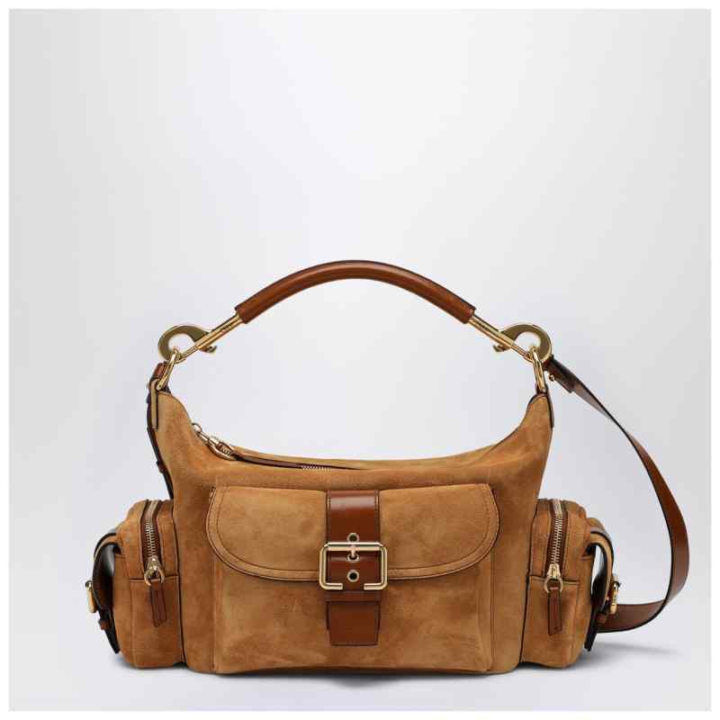 Chlo&eacute; Tan coloured suede leather Camera bag, theFeinheit