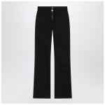 Chloé Black slim jeans with charm zip