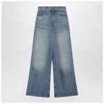 Chloé High-waisted wide-leg Dream blue jeans