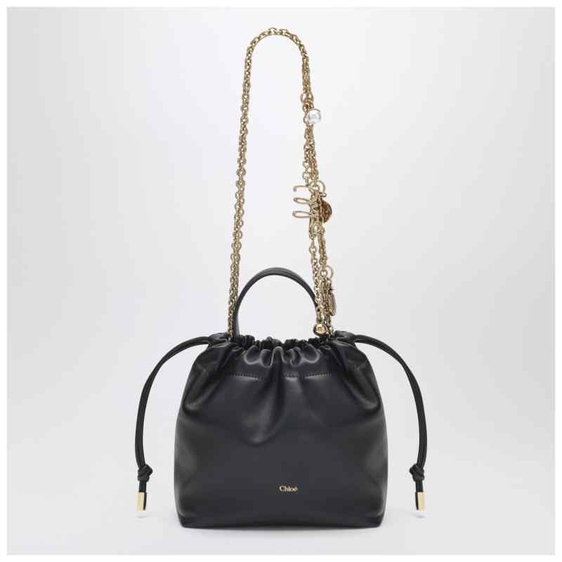 Chlo&eacute; Black mini shoulder bag with chain, theFeinheit
