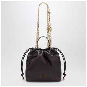 Chloé Mini purple shoulder bag with chain