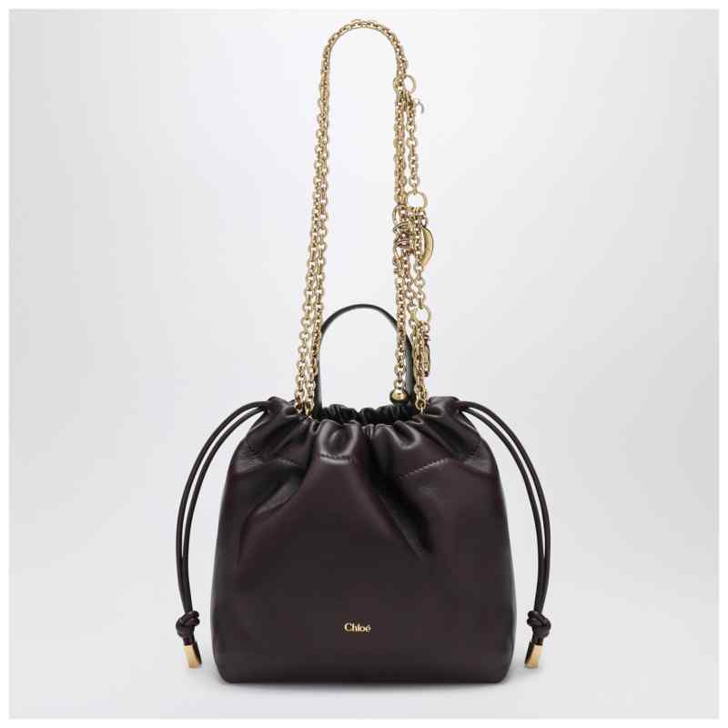 Chlo&eacute; Mini purple shoulder bag with chain, theFeinheit
