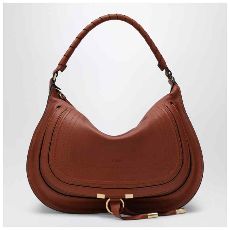 Chloé Small brown leather Marcie shoulder bag Chloé Small brown leather Marcie shoulder bag, theFeinheit