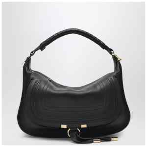 Chloé Small Marcie leather bag in black