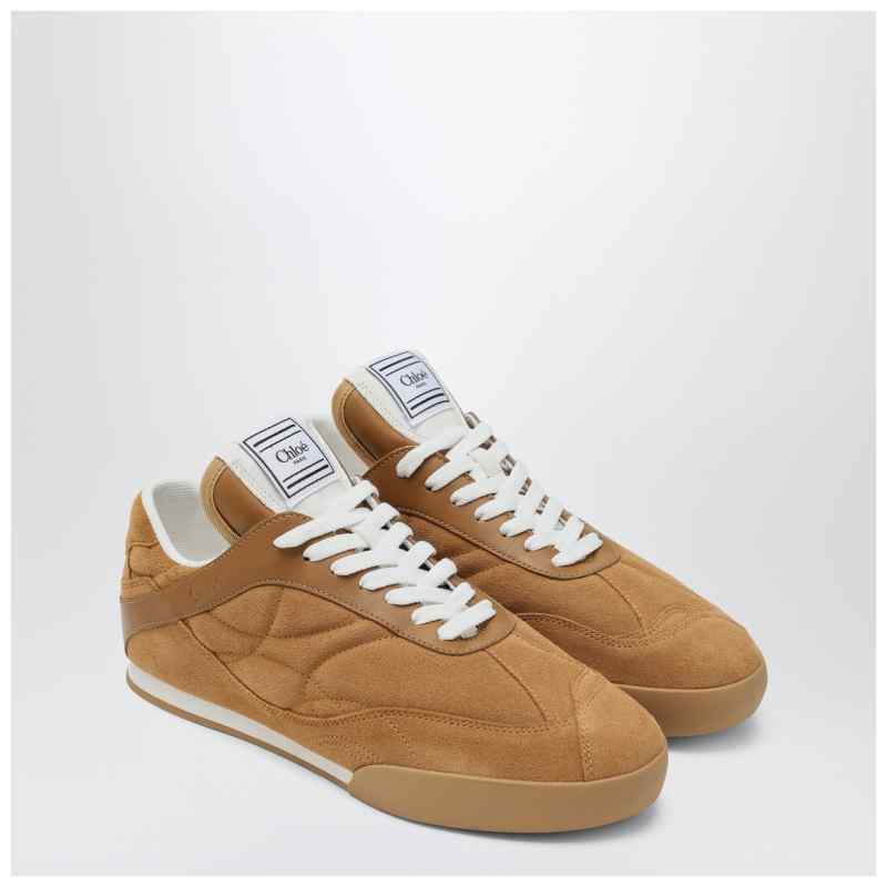 Chloé Kick Cinnamon brown sneakers in suede Chloé Kick Cinnamon brown sneakers in suede, theFeinheit