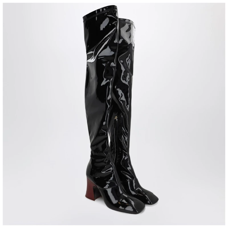 Chloé Janis over-the-knee boots in black