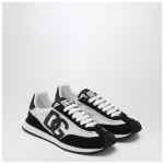 Dolce&Gabbana White and black DG Cushion sneakers