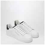 Dolce&Gabbana White/gold leather Portofino sneakers