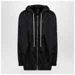 Champion x Rick Owens Lightweight black zip jacket in nylon