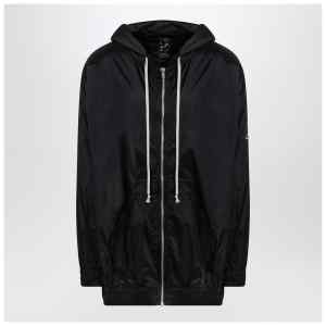 Champion x Rick Owens Lightweight black zip jacket in nylon