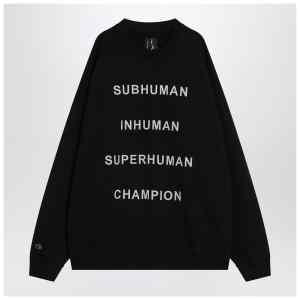 Champion x Rick Owens Black Jumbo Jeson sweatshirt