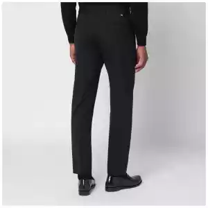 PT Torino Dieci black trousers