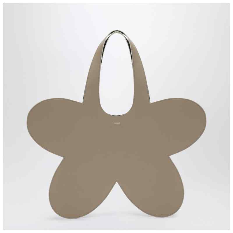 Coperni Flower beige leather tote bag, theFeinheit